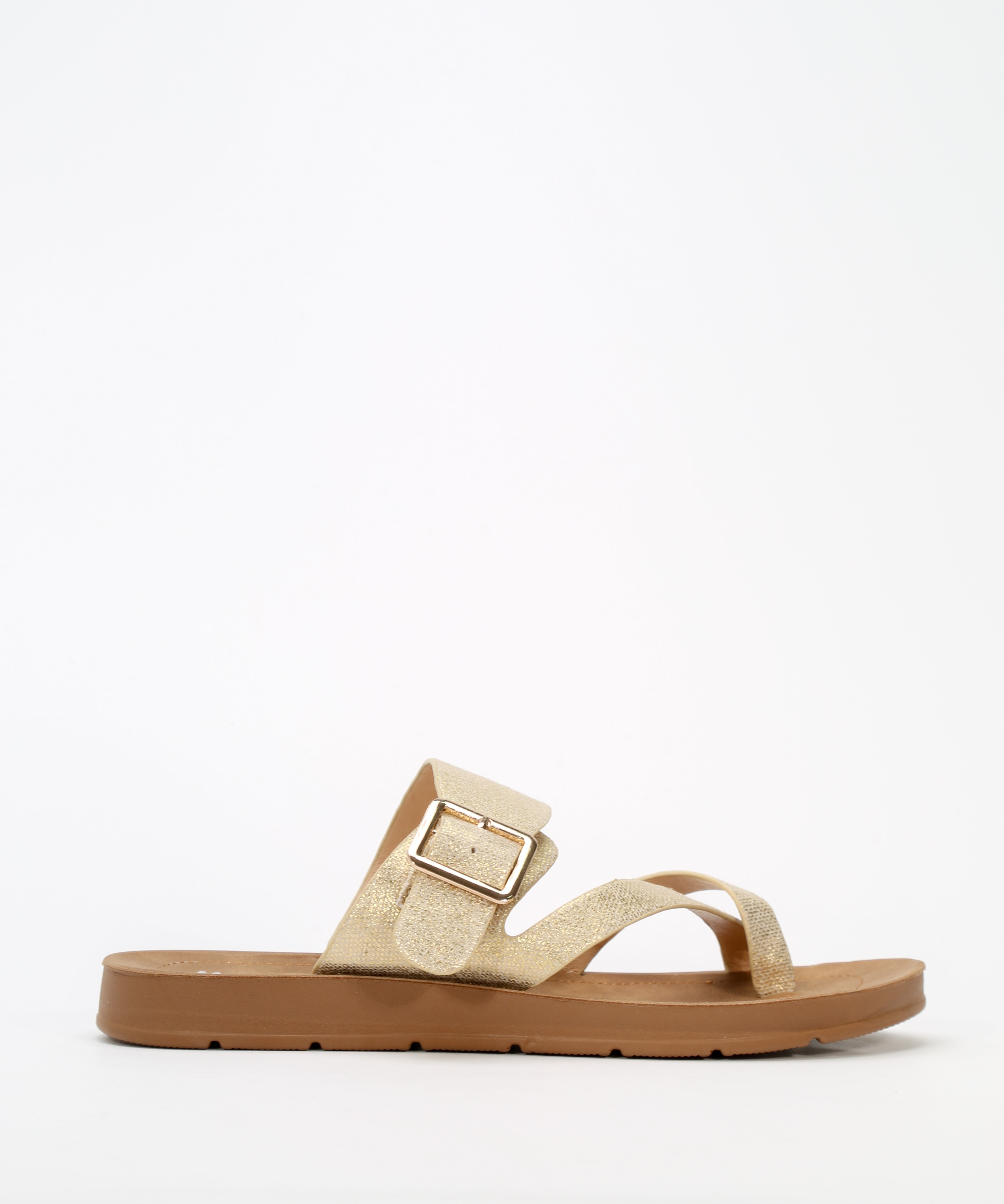 Sandalias planas hebilla image number null